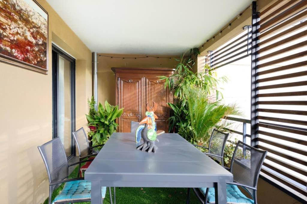 אקס-אן-פרובאנס Le Precieux - Superbe Appart Confort Avec Grande Terrasse De 25M2 - Parking Prive Proche Centre Ville D'Aix En Provence - Hopital Hpp - Creps מראה חיצוני תמונה