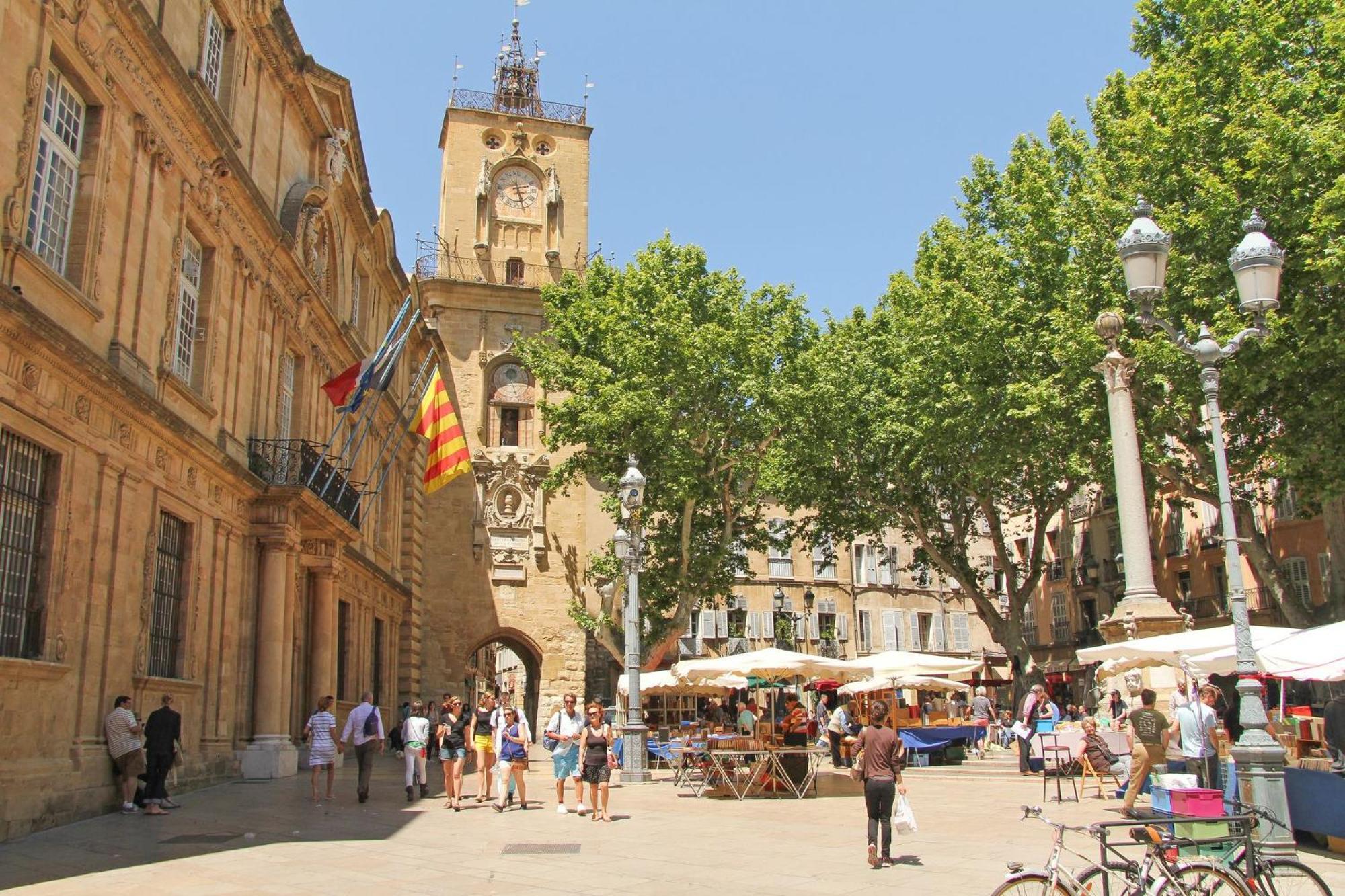 אקס-אן-פרובאנס Le Precieux - Superbe Appart Confort Avec Grande Terrasse De 25M2 - Parking Prive Proche Centre Ville D'Aix En Provence - Hopital Hpp - Creps מראה חיצוני תמונה